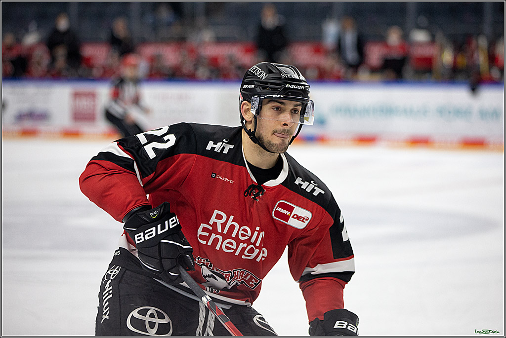 PENNY DEL;  Koelner Haie - Red Bull Muenchen; Koeln, 18.02.2022